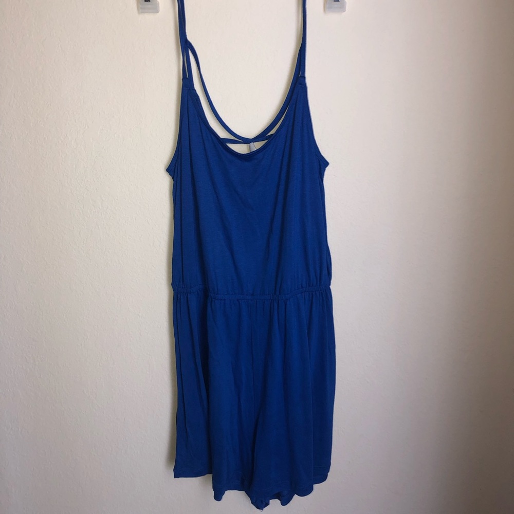 Blue romper